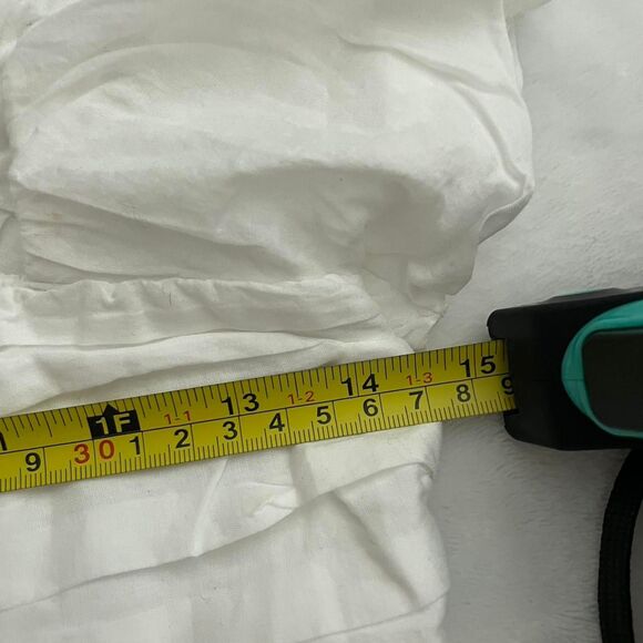 Abercrombie & Fitch Babydoll Top Women's XS Flattering Blouse Feminine Coquette - Picture 4 of 4